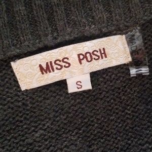 Posh Sweaters - Grey cardigan Posh Sweaters - Grey cardigan
